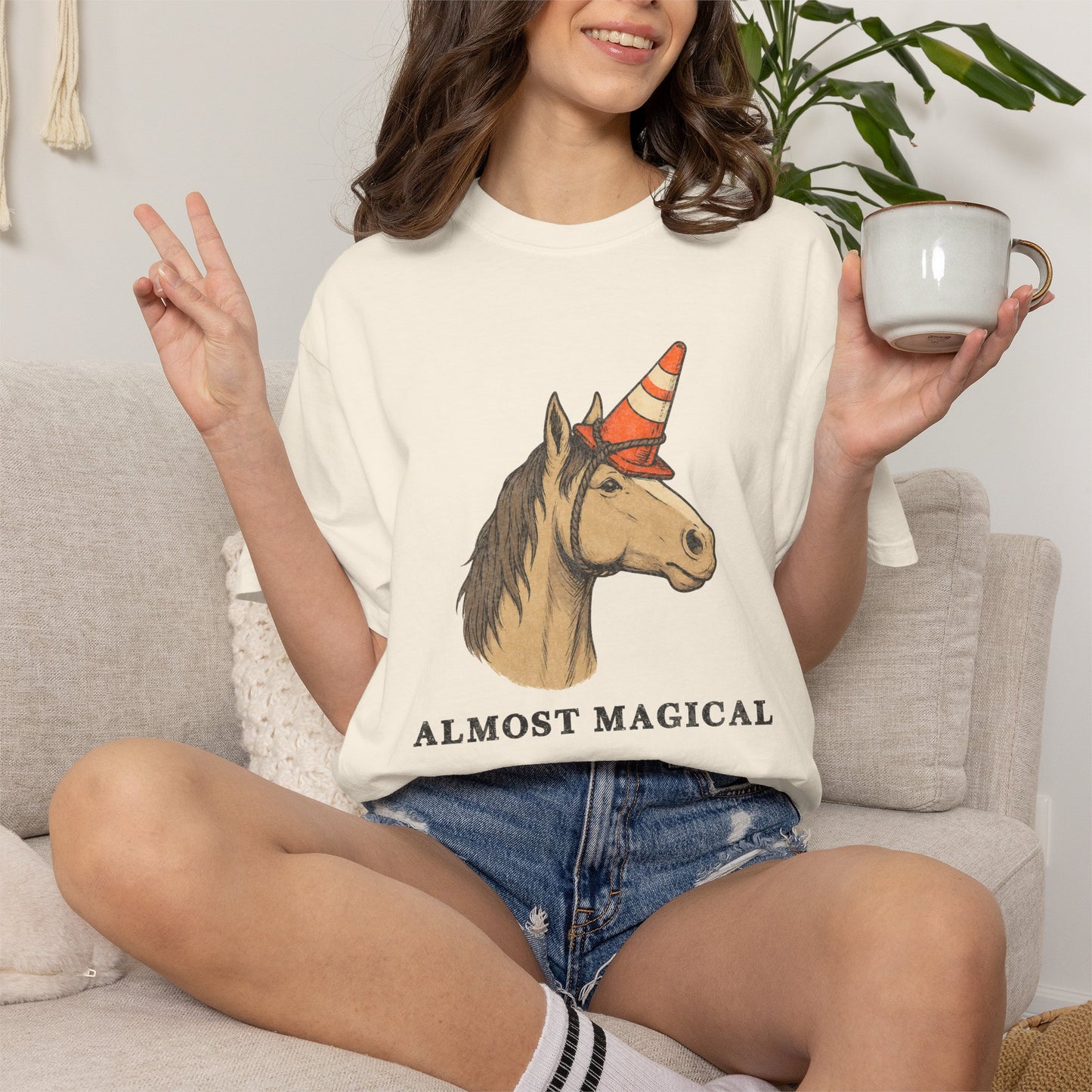 Almost Magical Horse Unicorn T-Shirt
