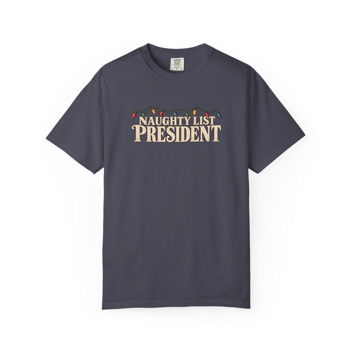 Naughty List President Christmas T-Shirt