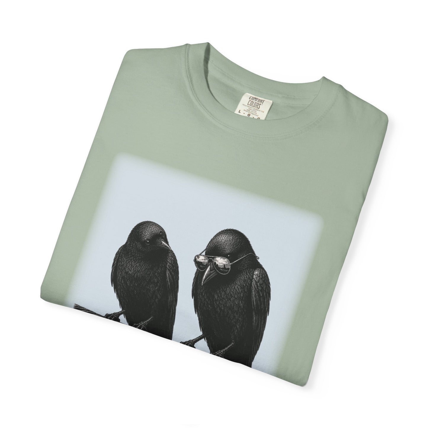 Collect Shiny Things Funny Crow T-Shirt, Raven & Crow Lover Gift Birdwatcher Graphic Tee