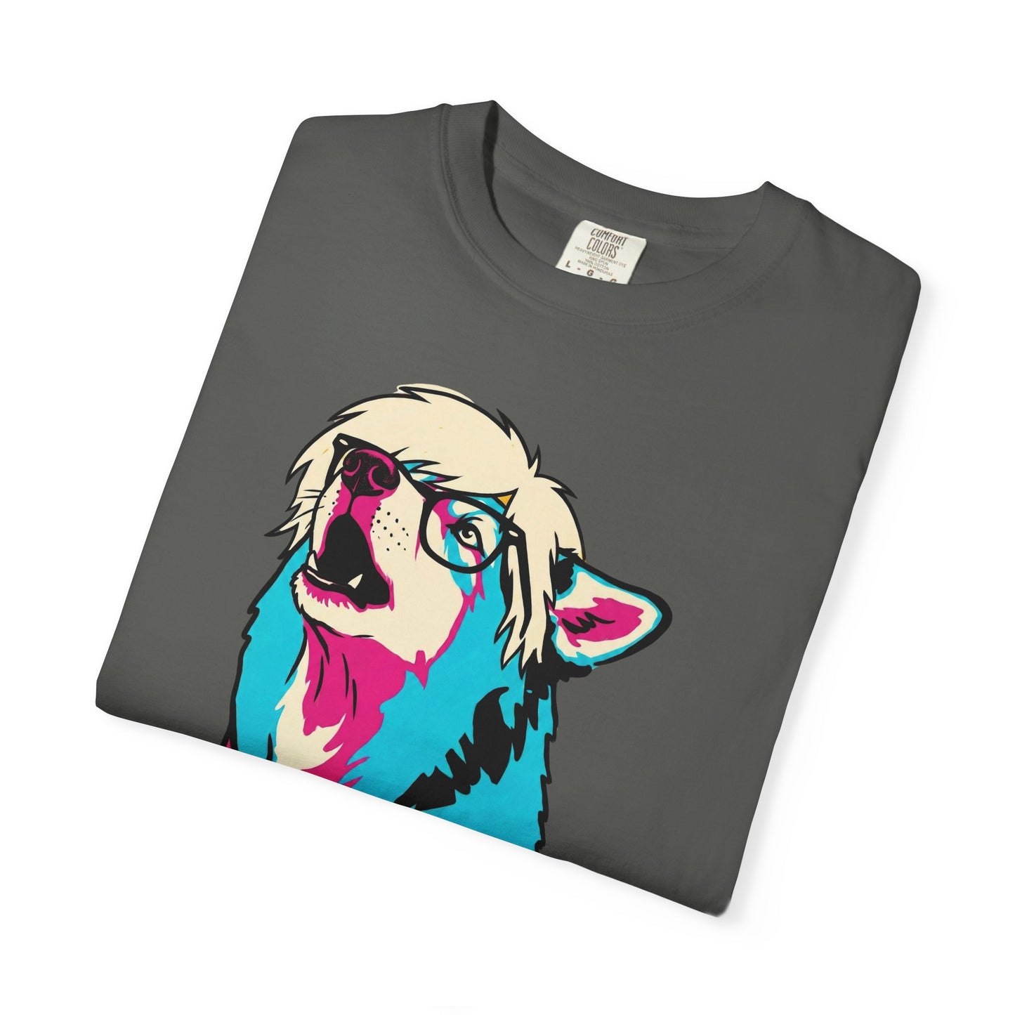 Andy Warhowl Dog Shirt | Funny Pop Art Dog T-Shirt | Vintage-Inspired Andy Warhowl Graphic Tee | Comfort Colors®