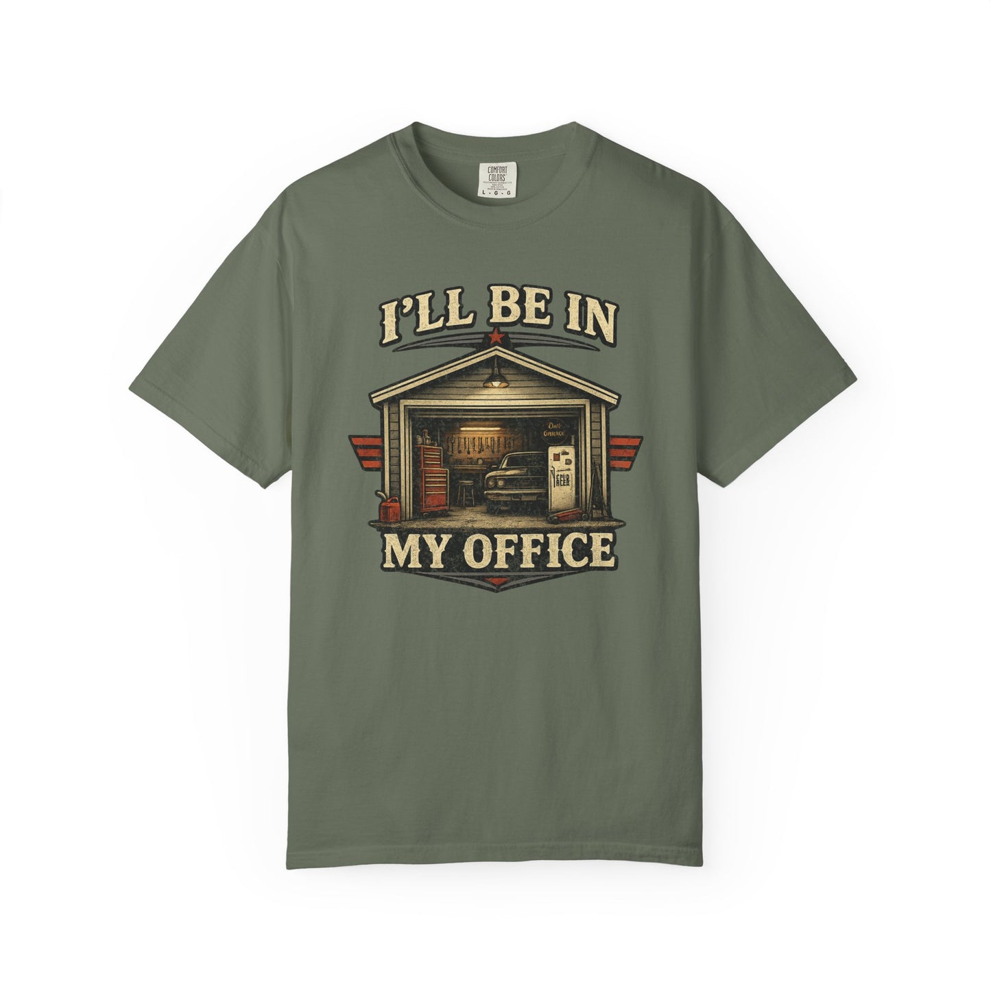I’ll Be In My Office Garage Shirt | Funny Garage Tee | Car Guy Shirt | Mechanic Gift | Garage Humor Shirt