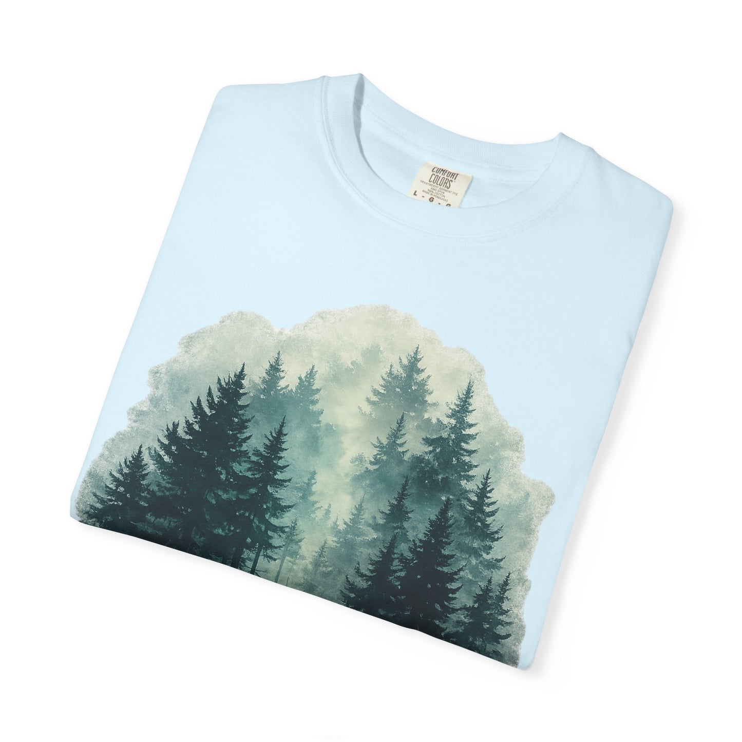 Forest Trees Calming Art T-Shirt