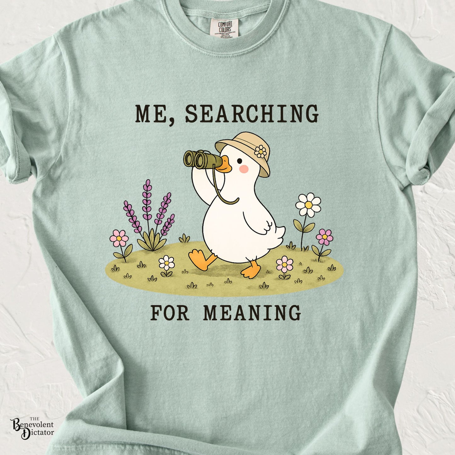 Me, Searching For Meaning Duck T-Shirt