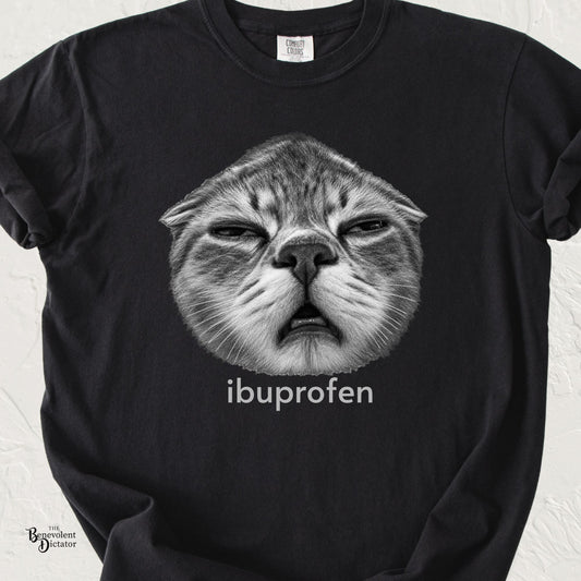 Ibuprofen Cat T-Shirt