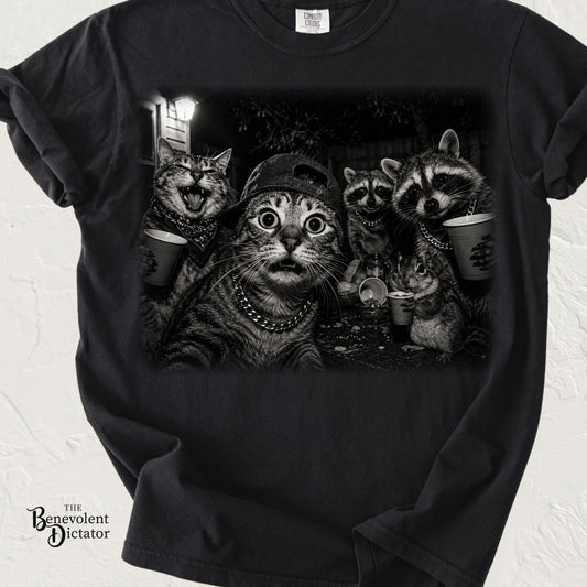 Backyard Midnight Vintage Porch Party T-Shirt