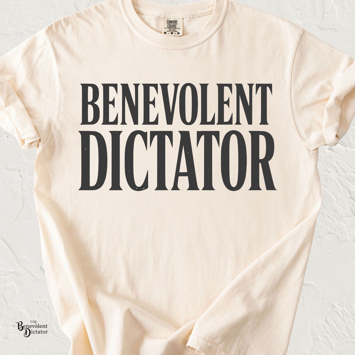 Benevolent Dictator T-Shirt Vintage Typography Graphic Tee