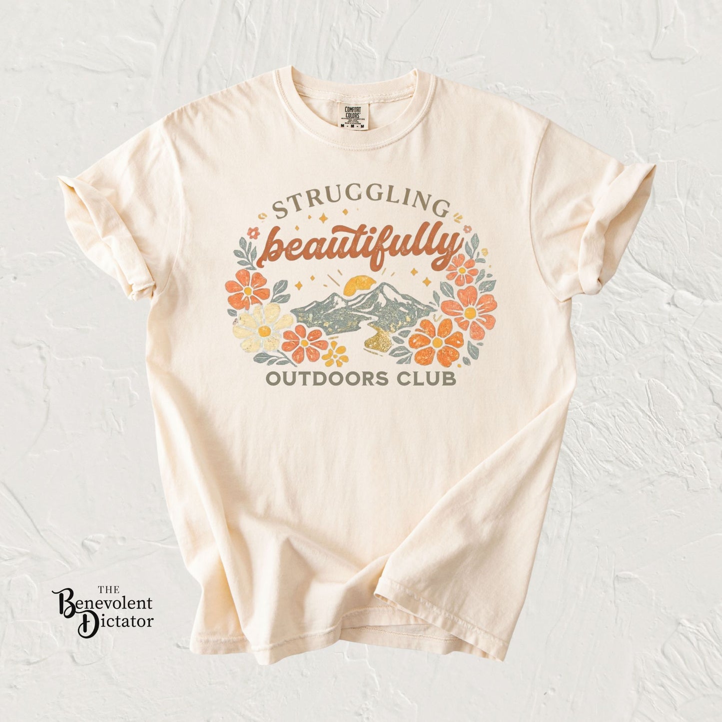 Struggling Beautifully Outdoors Club T-Shirt