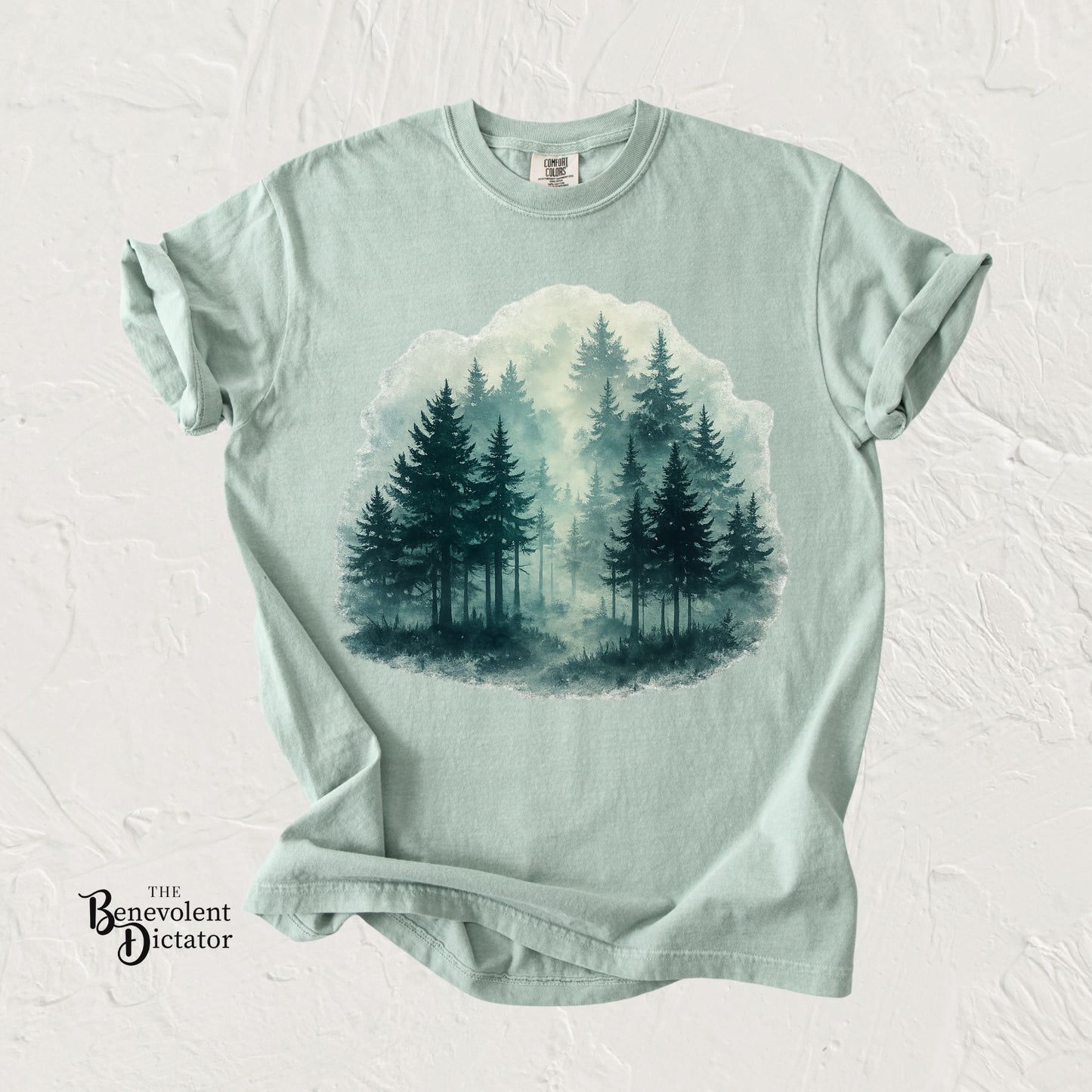 Forest Trees Calming Art T-Shirt