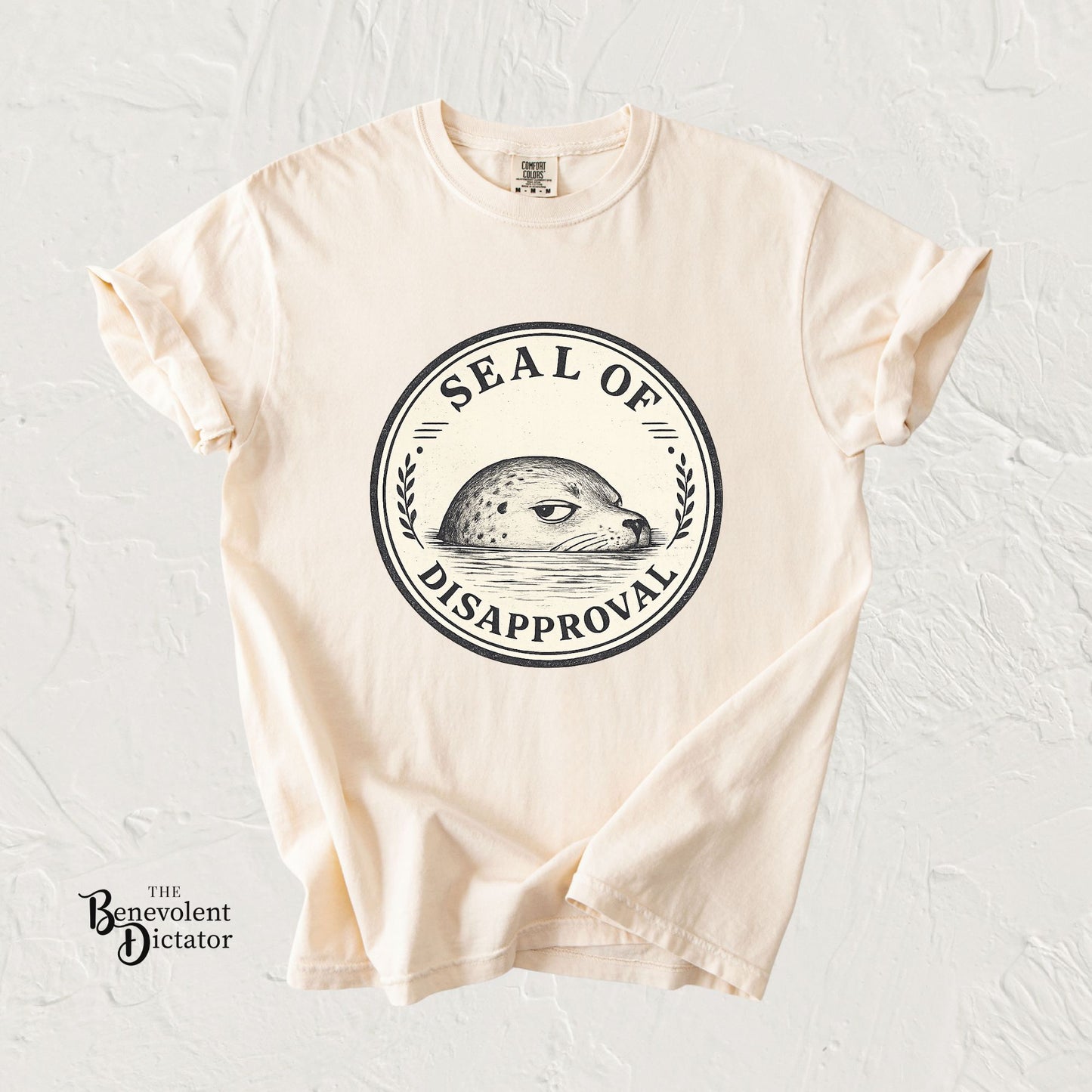 Seal of Disapproval Retro Badge T-Shirt