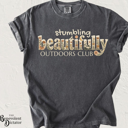 Stumbling Beautifully Outdoors Club T-Shirt